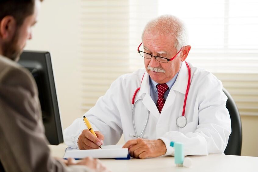 The doctor prescribed medicine to treat prostatitis