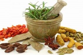 Herbs and spices for treating prostatitis