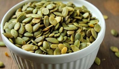 Treat prostatitis with pumpkin seeds