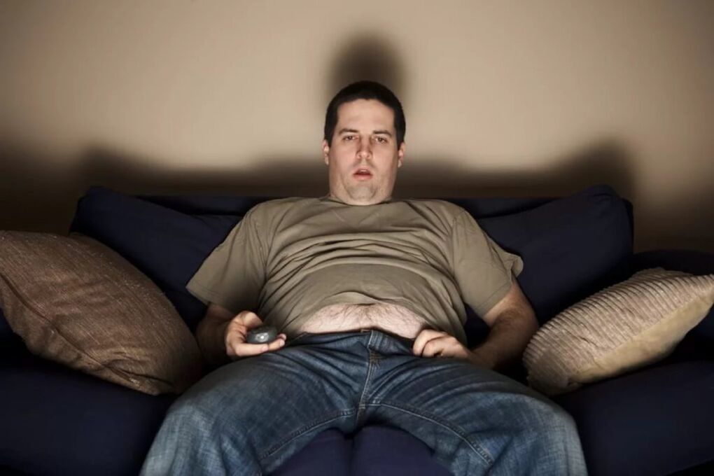 A sedentary lifestyle - Causes of prostatitis development