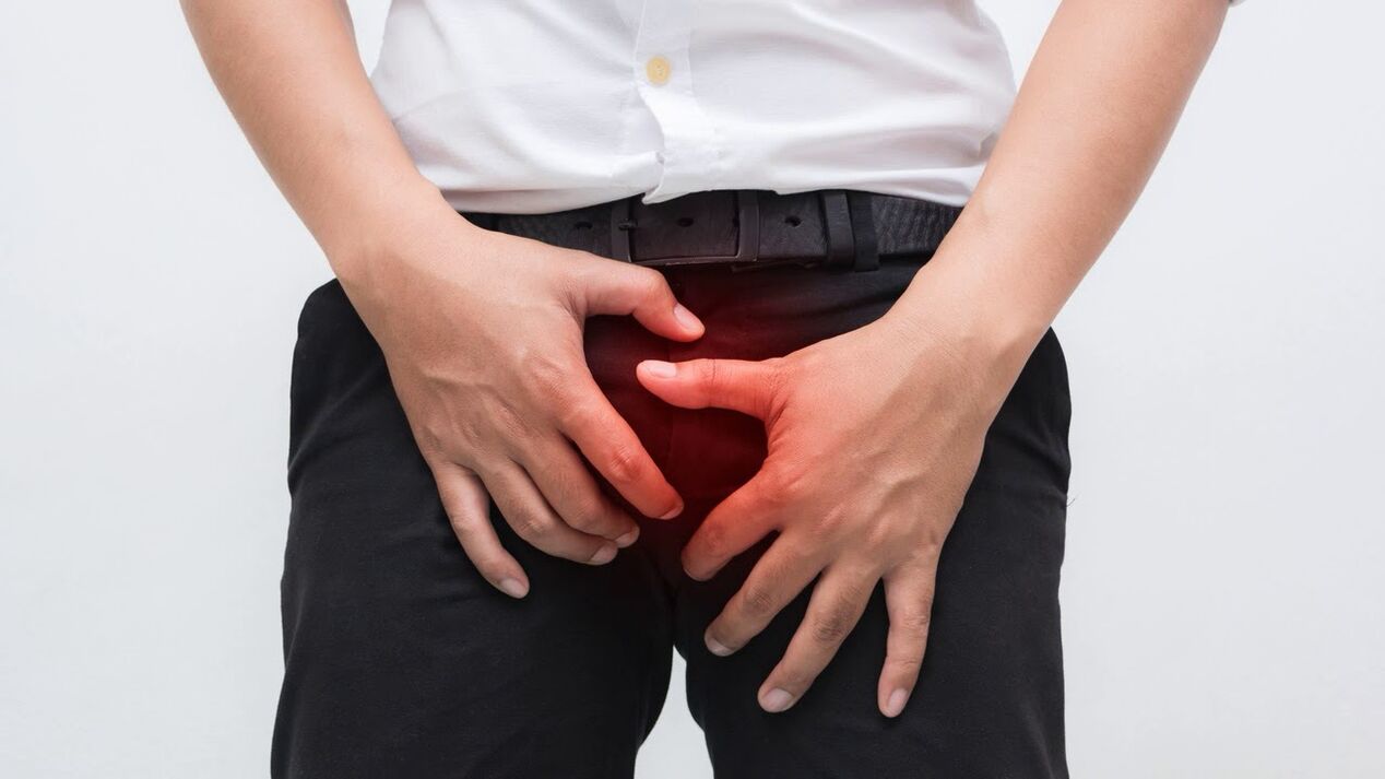Prostatitis groin pain
