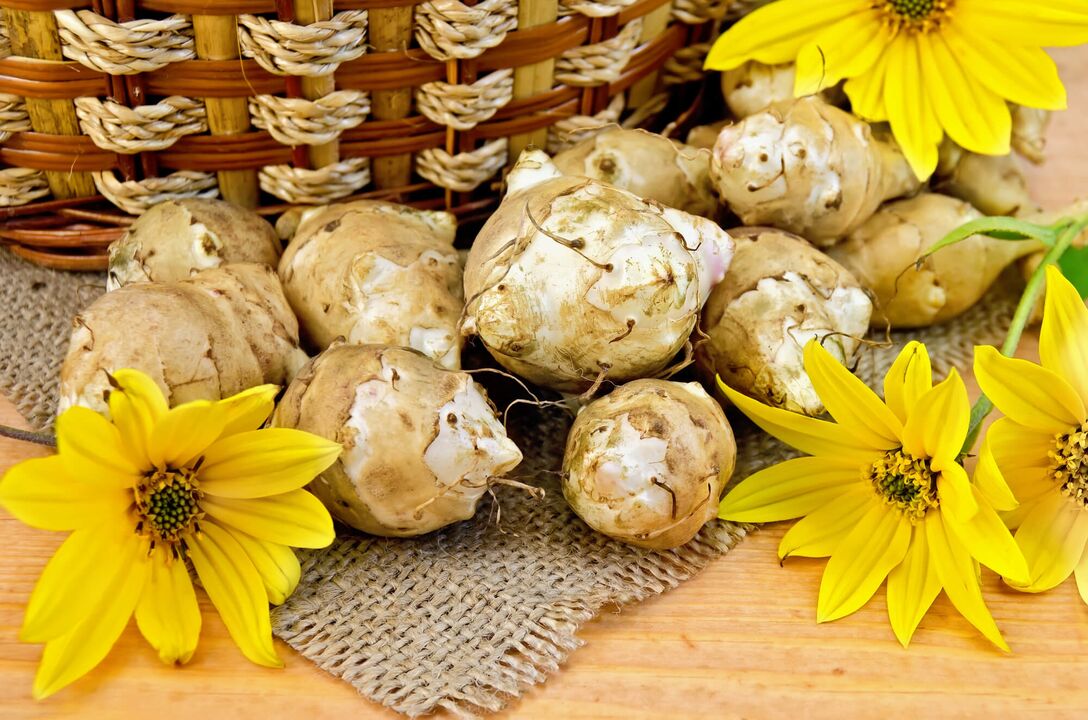Jerusalem artichoke treats prostatitis