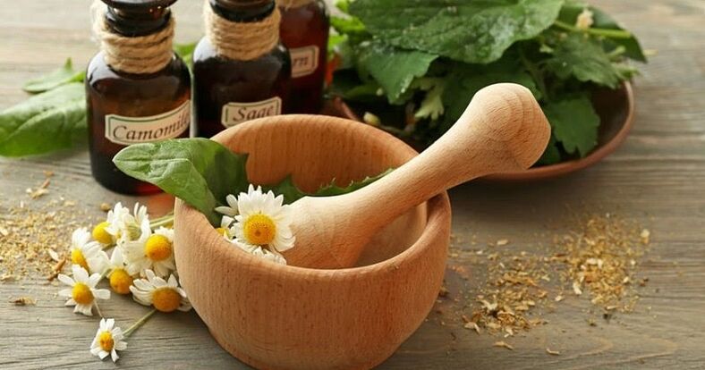 Chamomile treats prostatitis