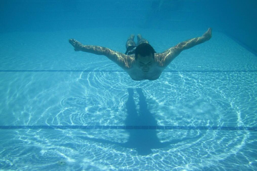 Swimming can help relieve discomfort and pain caused by prostatitis in men. 