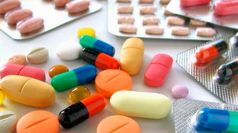 Capsules and tablets for prostatitis