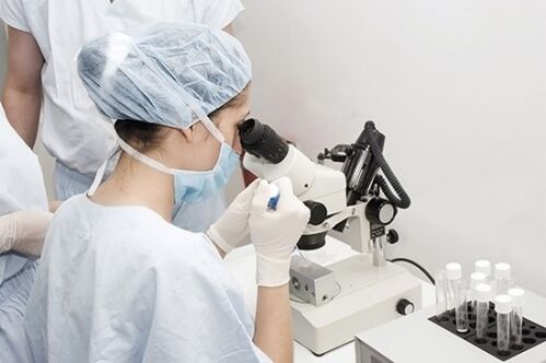 Labolarment diagnosis of prostatitis